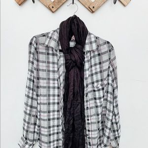 Long sleeve button up blouse